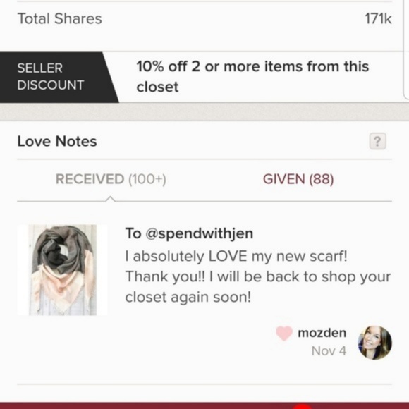 Winter Blanket Fall Blanket Scarf Pink Gray - Picture 4 of 4